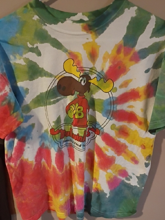 Tops - Awesome Bullwinkle Tie Dye